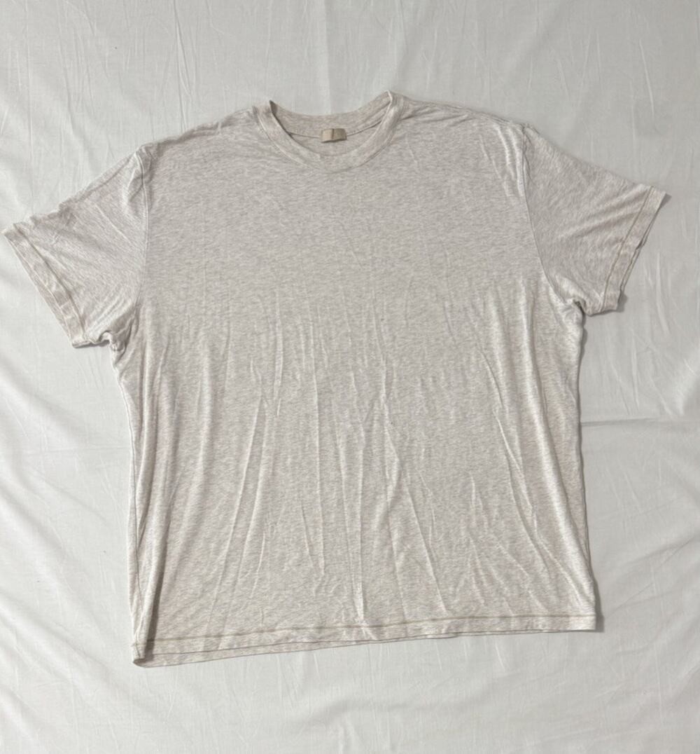 SKIMS women's Beige Boyfriend T-shirt plus-size collection Size 3X